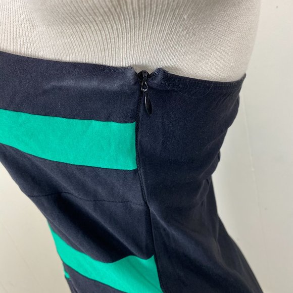 Joyce Leslie Black & Green Bodycon Dress Large - Picture 3 of 6